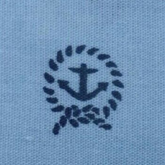 Nautica Twin Sheet Set Anchor Circle - Picture 2 of 3